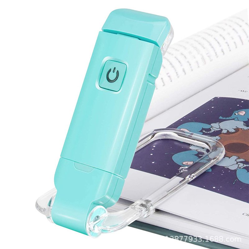 Newest Clip on Book Reading light USB Rechargeable Flexible Led Eye Protection Night Reading lamp Mini Portable book Light