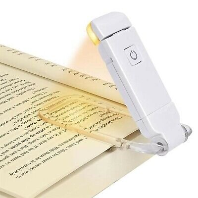 Newest Clip on Book Reading light USB Rechargeable Flexible Led Eye Protection Night Reading lamp Mini Portable book Light