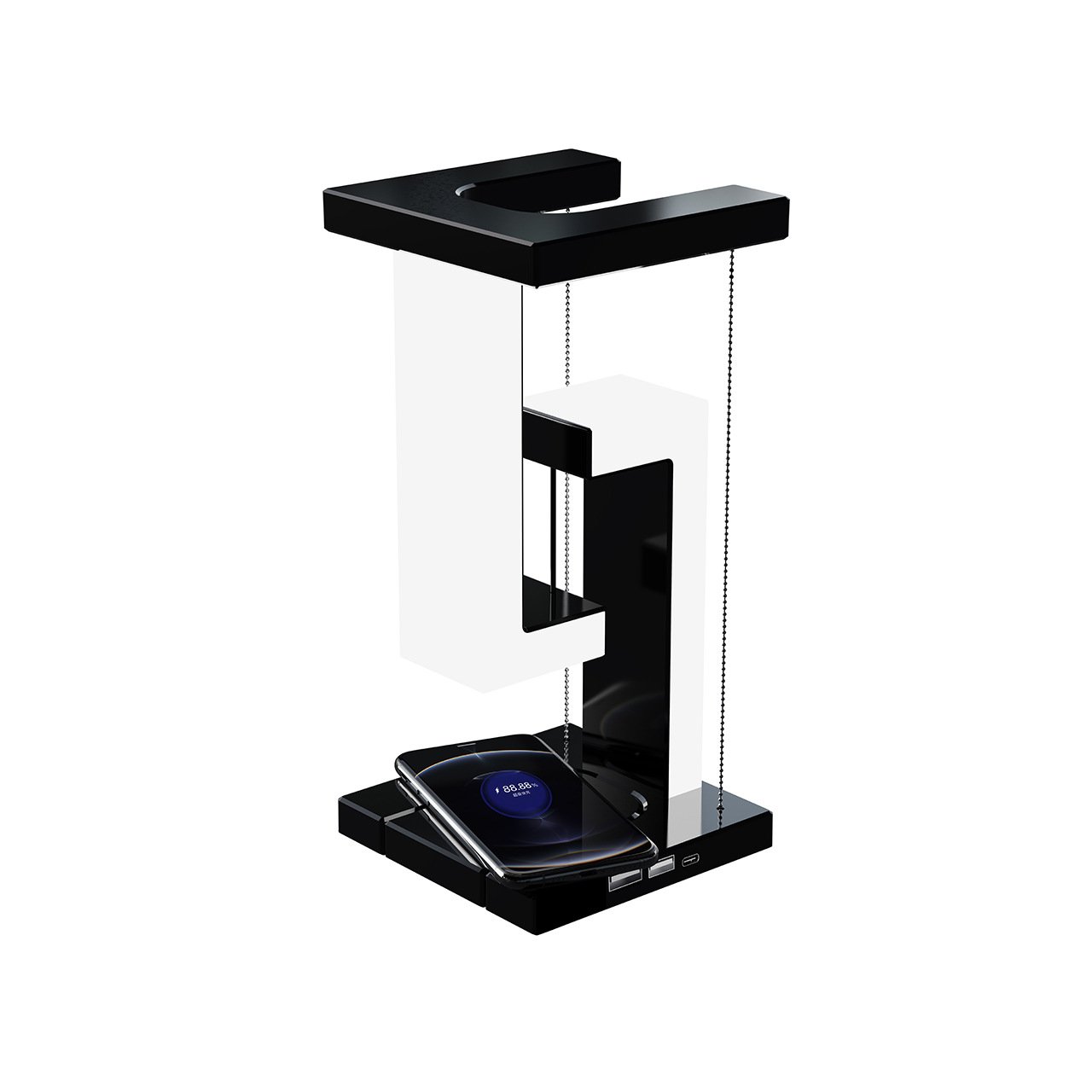 Modern Creation Led Table Light Desk Study Lamps Wireless 15W Charging in Phone Living Room Book Room