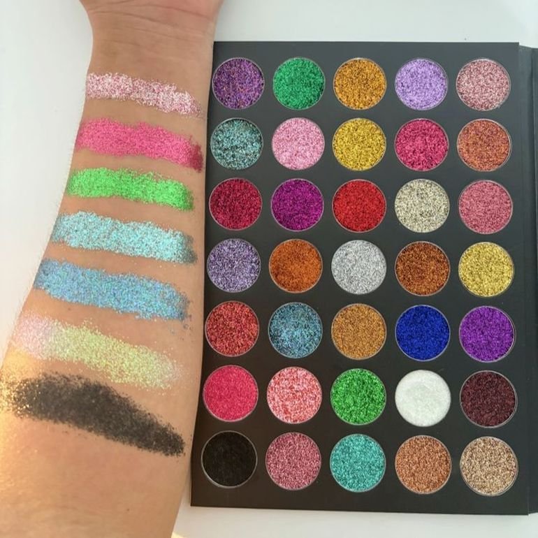 Hot Products Palette Cosmetics Eye Shadow Makeup 35-Color Glitter Eyeshadow Palette With Top Selling
