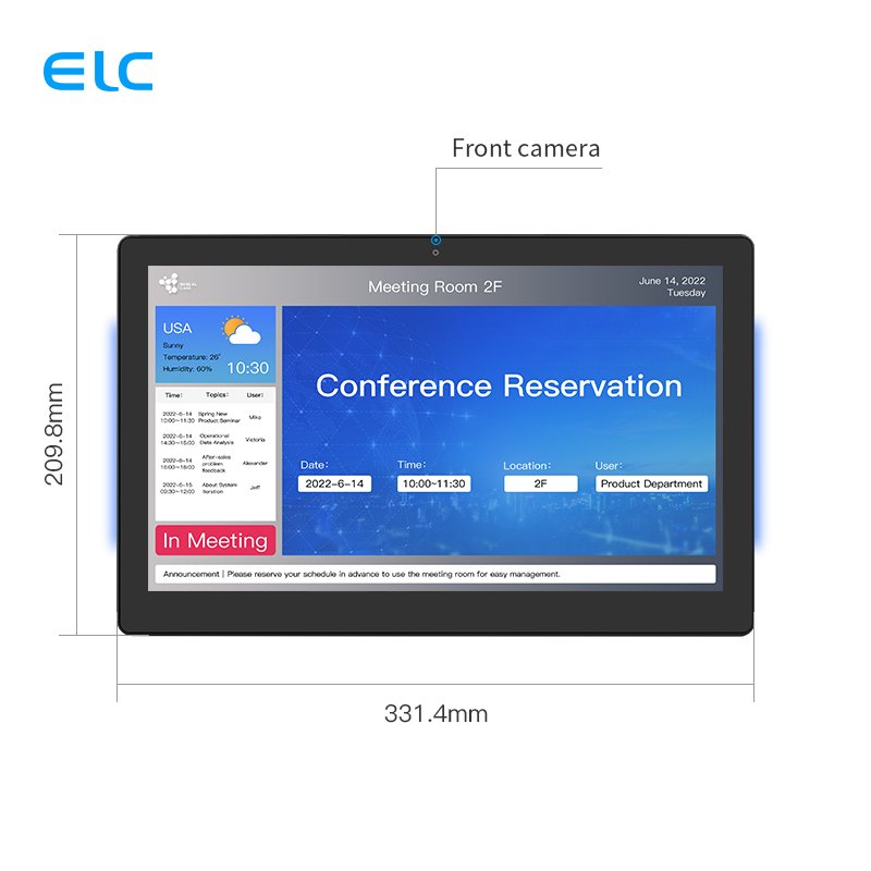 WA1543T Tablet de 15.6 pulgadas android 11 multi touch tablet android 10 polegadas tablets android g sensor