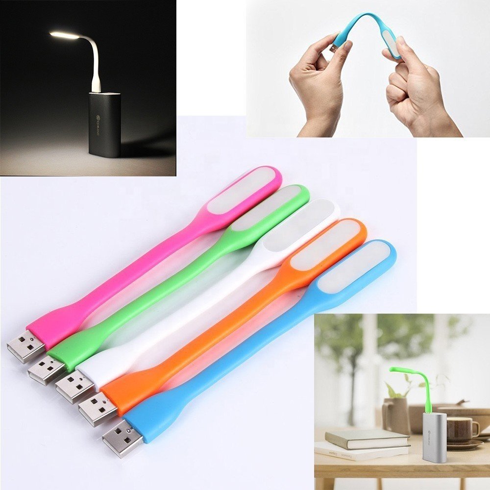 Mini USB Reading Lights Flexible Dimmable Night Light LED Gadgets Portable Lamp for Power Bank PC Notebook Computer