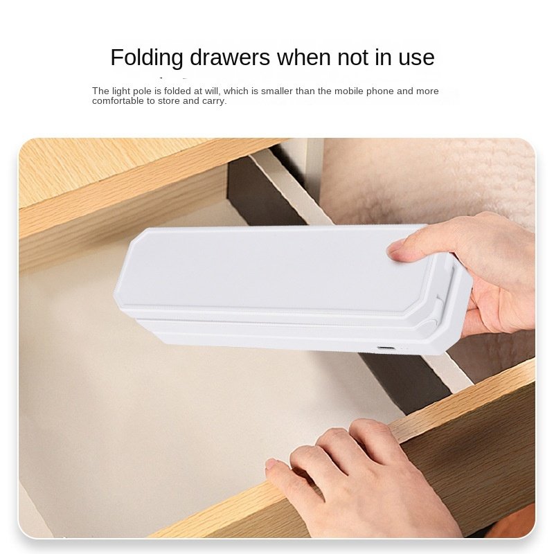 USB Foldable Dimmable Study Bedroom Bedside Lamp Replaceable Battery Table Light Lampe de table Portable Touch Desk Lamp