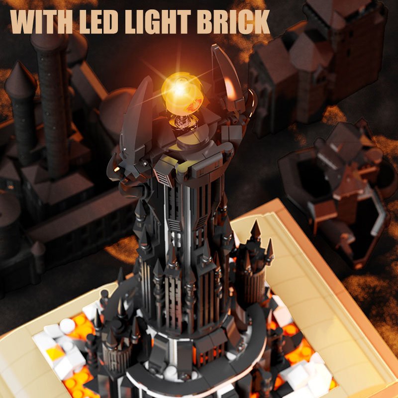 Meiji 13018 Movie Series Book Tower Model MOC Creative DIY Assembly Bricks Toys Building Blocks Sets
