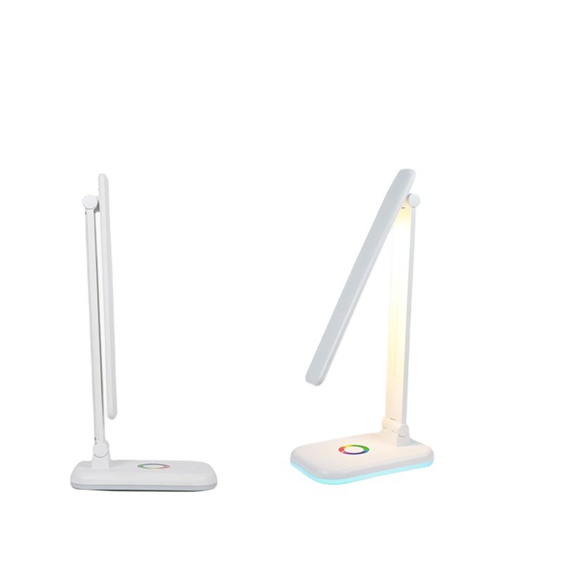 Wiscoon High Quality Rechargeable Night Led Table Hotel Bedside Home Decor Lighting Gold Oil Book Light Floor Reading Lamp