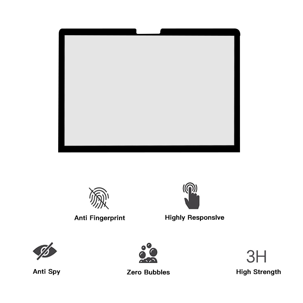 Magnetic Privacy Screen for MacBook Air 13.6 Inch (Released in 2021-2024) Anti Blue Light Protector Screen Filter