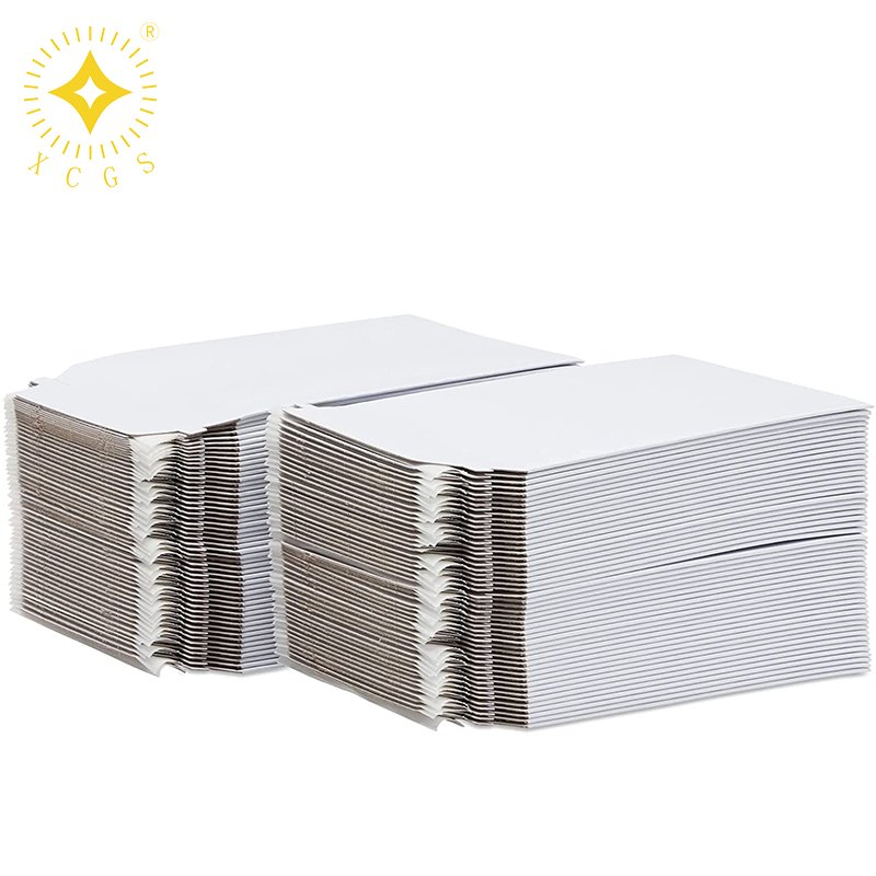 Flat Expandable Recycled Kraft Paper Cardboard Mailer Rigid Mailing Packaging Do Not Bend Shipping Envelope