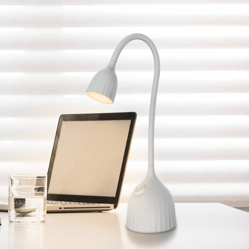vintage led book desk antique table lamp reading light with adjustable flexible gooseneck