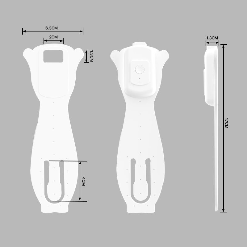 Custom Lamp Body Small Unique Animals Portable 3 Color Night Lamp LED Rechargeable Eye Protection Reading Light Book Clip Lights