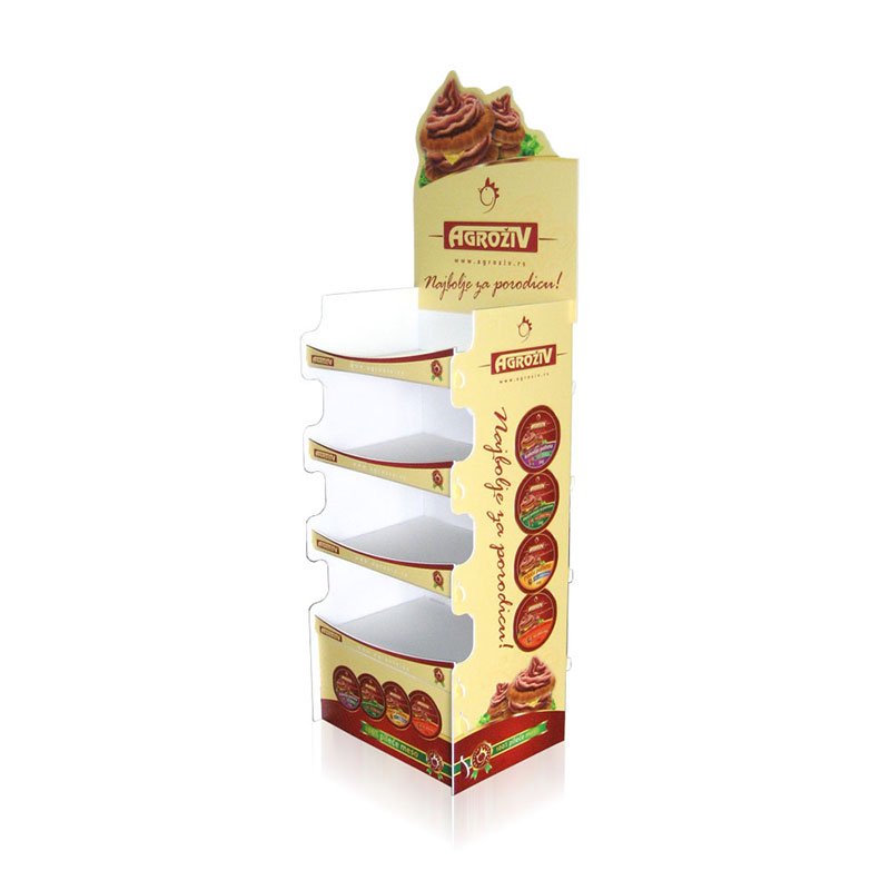 Customized Easy Assembly Countertop Plastic PVC Counter Hook Floor Display PVC Foam display rack PVC Foam Board display Stand