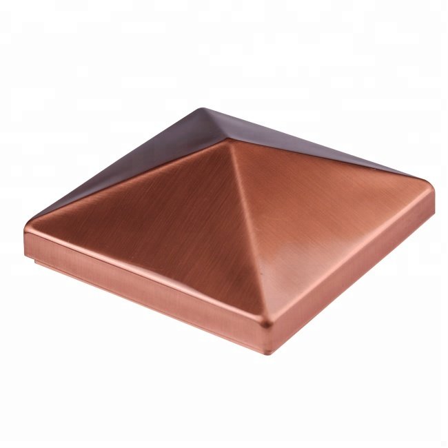 LOYAL good quality railing plastic fence post wood fence post caps