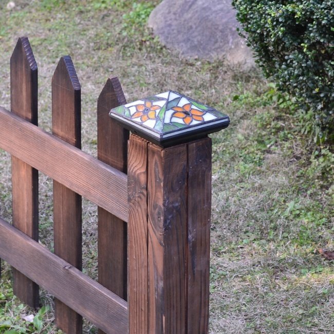 LOYAL good quality railing plastic fence post wood fence post caps