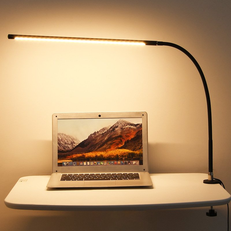 Super Bright 12W Powerful Professional Eye Care LED Desk Table Lamp Brightness Adjustable Task Light for beauty Office Workbench