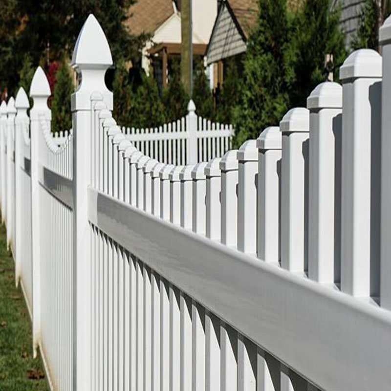 Popular Easy Installation White Cheap PVC Vinyl Picket Fence