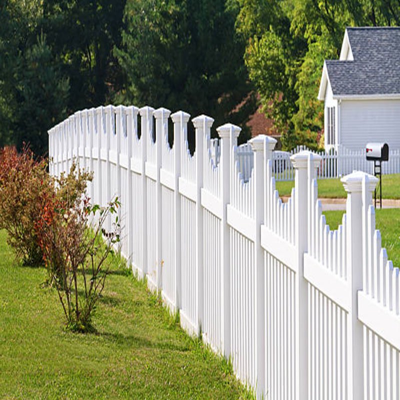 Popular Easy Installation White Cheap PVC Vinyl Picket Fence