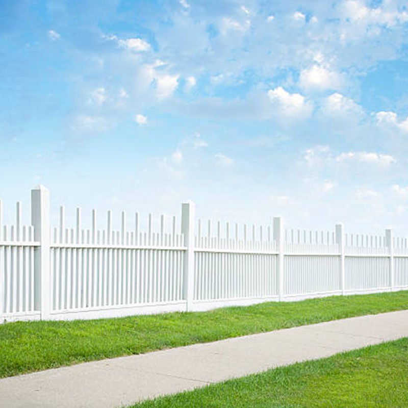 Popular Easy Installation White Cheap PVC Vinyl Picket Fence