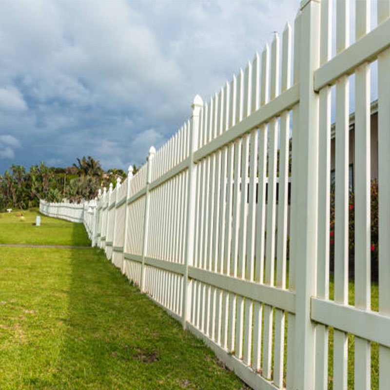 Popular Easy Installation White Cheap PVC Vinyl Picket Fence