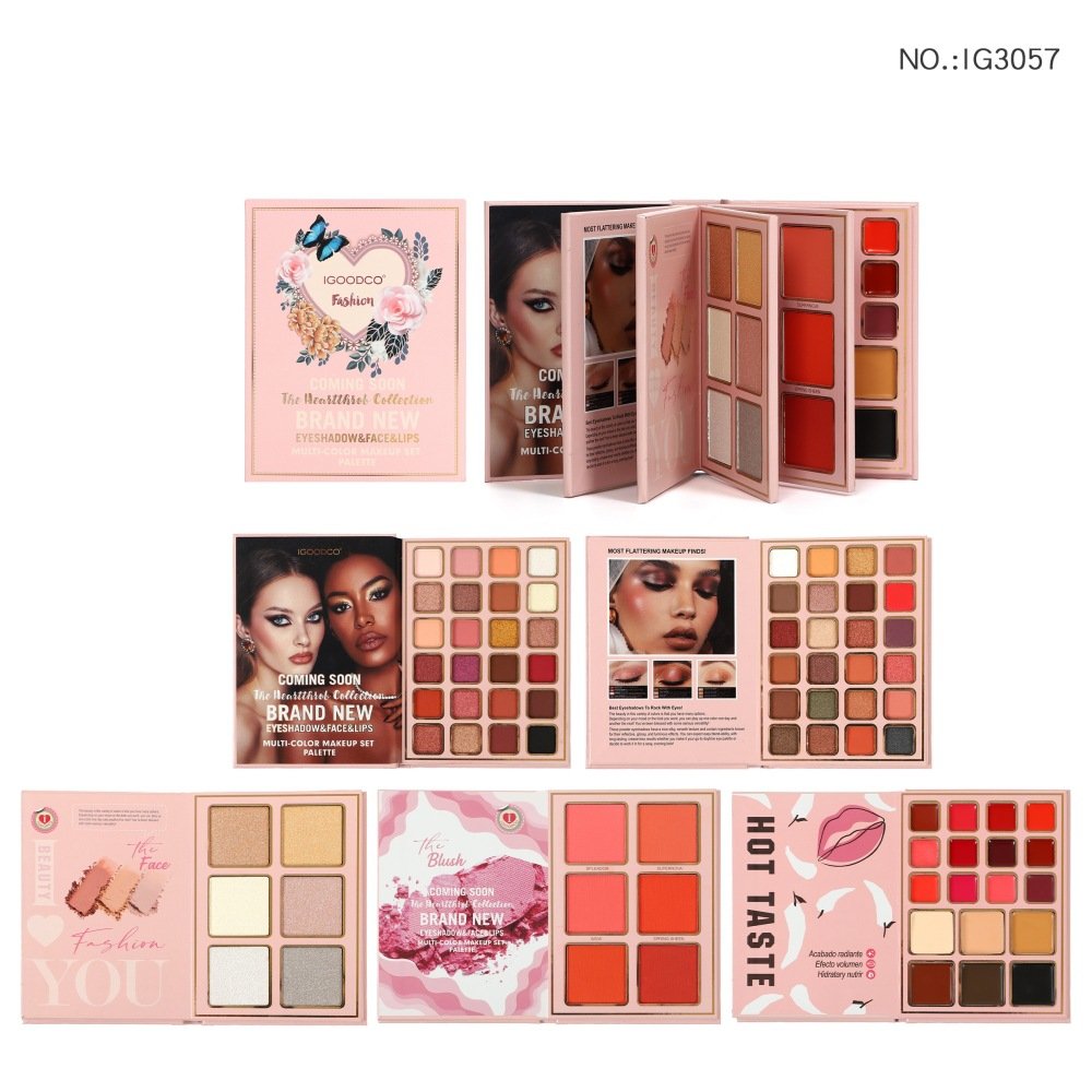 Highly Pigmented Eye Palette Matte Shimmer Metallic Long Lasting Blendable Natural Colors Make Up Eye Shadows Cosmetics Gift