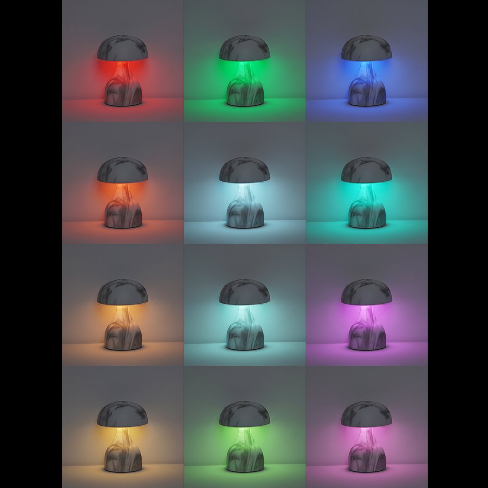 Modern Mushroom Cordless Desk Lamp for restaurant bar cordless table lamps Portable Battery Operated rechargeable table light