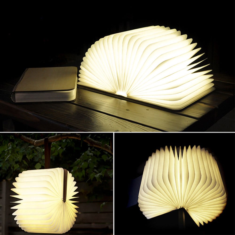 rechargeable usb book lamp best gift fashion indoor decor decoration home desk led book light