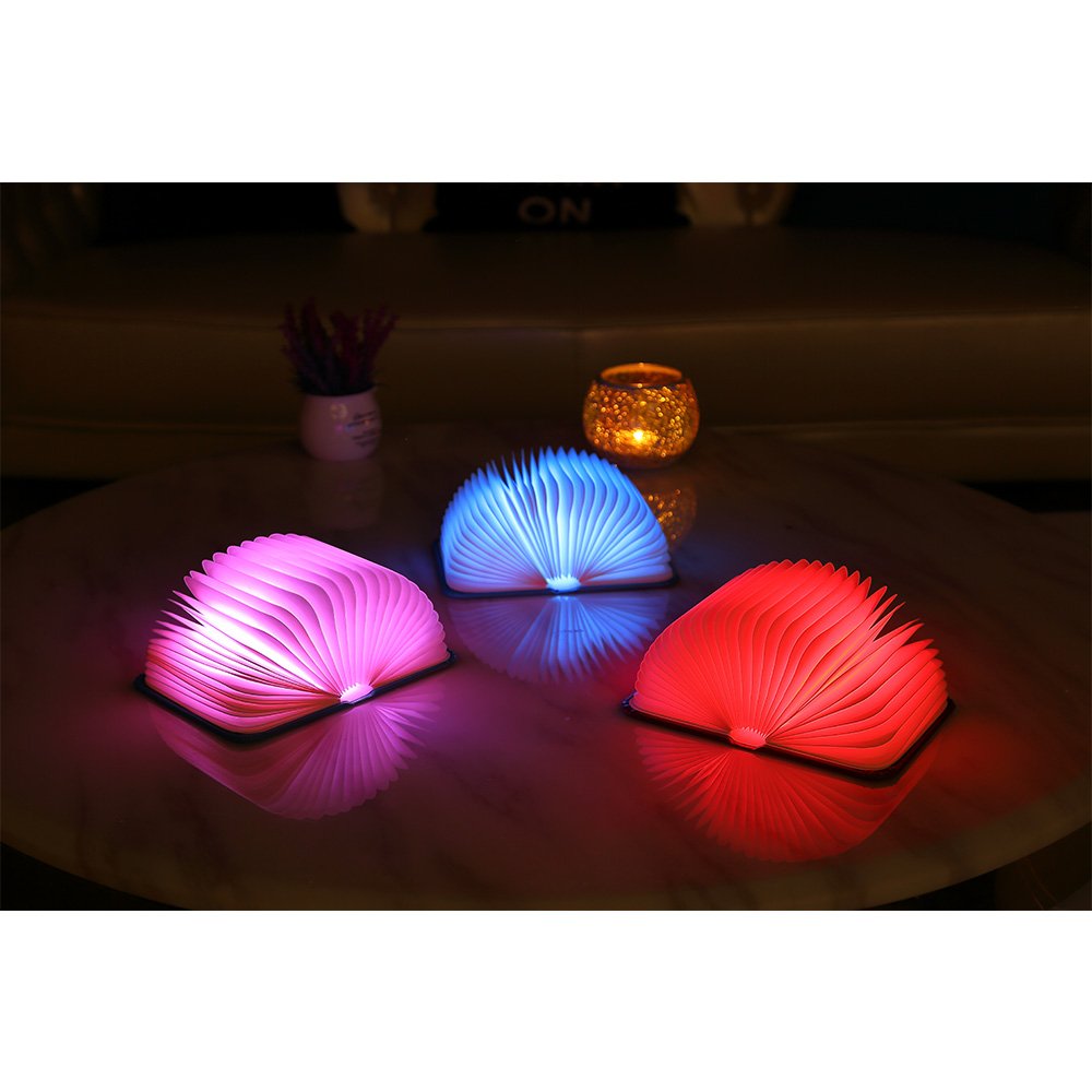 rechargeable usb book lamp best gift fashion indoor decor decoration home desk led book light