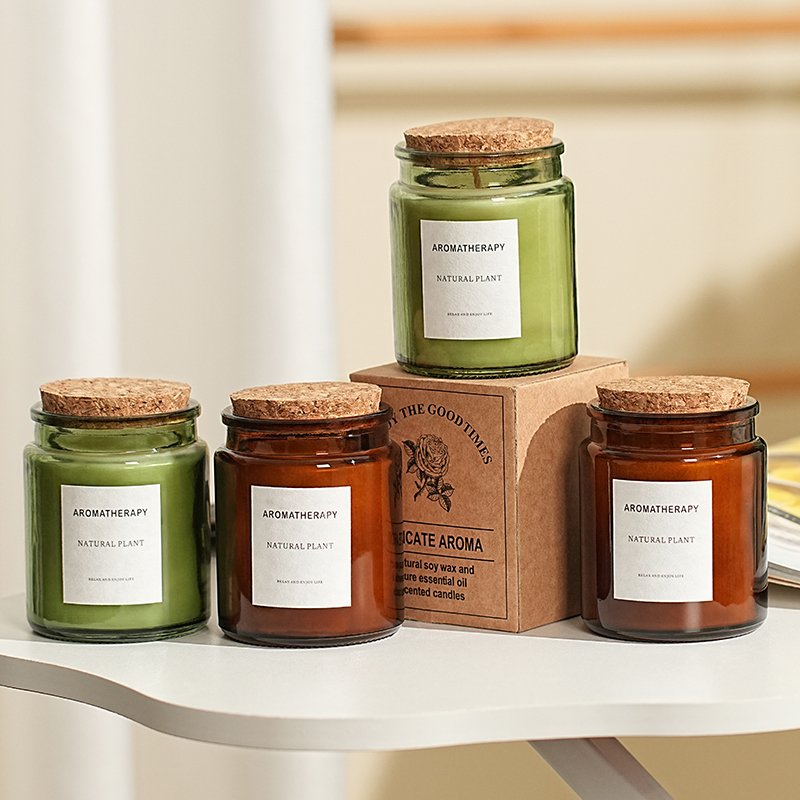 Scented Candle Jars Wholesale Soy Wax Candle Luxury Scented Candles Soy Wax Fragrance Oils Aromatherapy