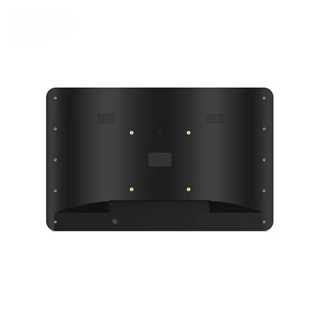 Professional Wall mount 15.6 inch lcd touch screen POE power LED Light Bar Booking System Android Meeting room tablet