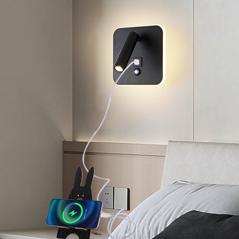 Hot sale sconces mounted wall lights,plug in wall lamps for bedroom living room,reading lights for books in bed
