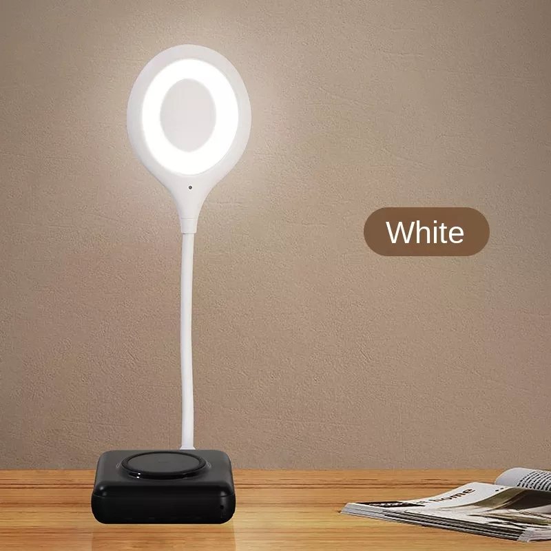 Newish Intelligent Usb Voice Small Night Light Voice Controlled Plug-in Bedside Bedroom Eye Desk Light