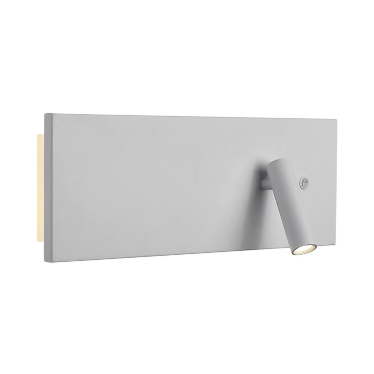 Wall lamp bedroom bed modern atmosphere hotel villa living room simple creative 3+6w white black wall light