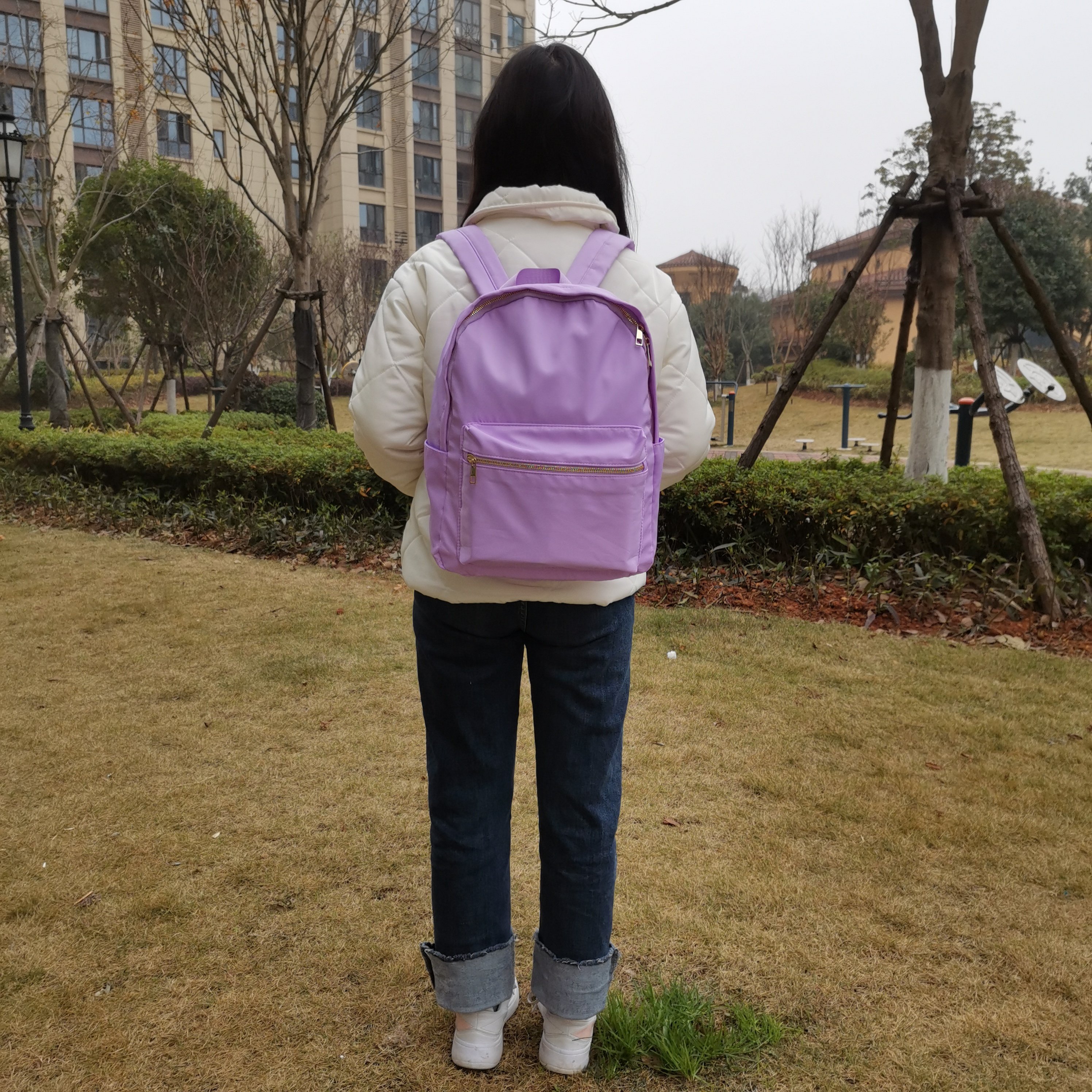 Classic Waterproof Nylon Backpack Durable Book Bags Large Capacity Backpacks Wholesale Students Backpack School Bags