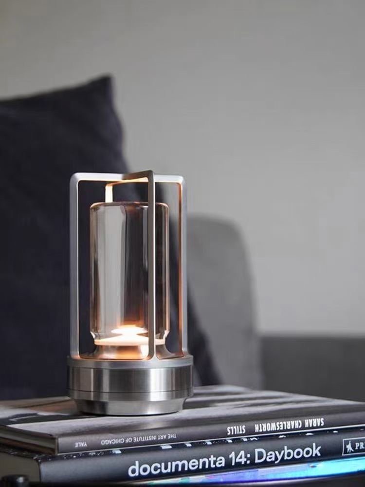 Factory Modern Creative Night Light Rechargeable Portable Restaurant Led Bar Table Lamp Bedroom Bedside Atmosphere Table Lamp