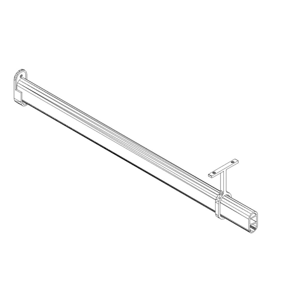 TW1530KC 15*30mm Warehouse Direct supply Wardrobe Hanger Rod Closet Night Light Rechargeable Wireless LED Motion Sensing Light