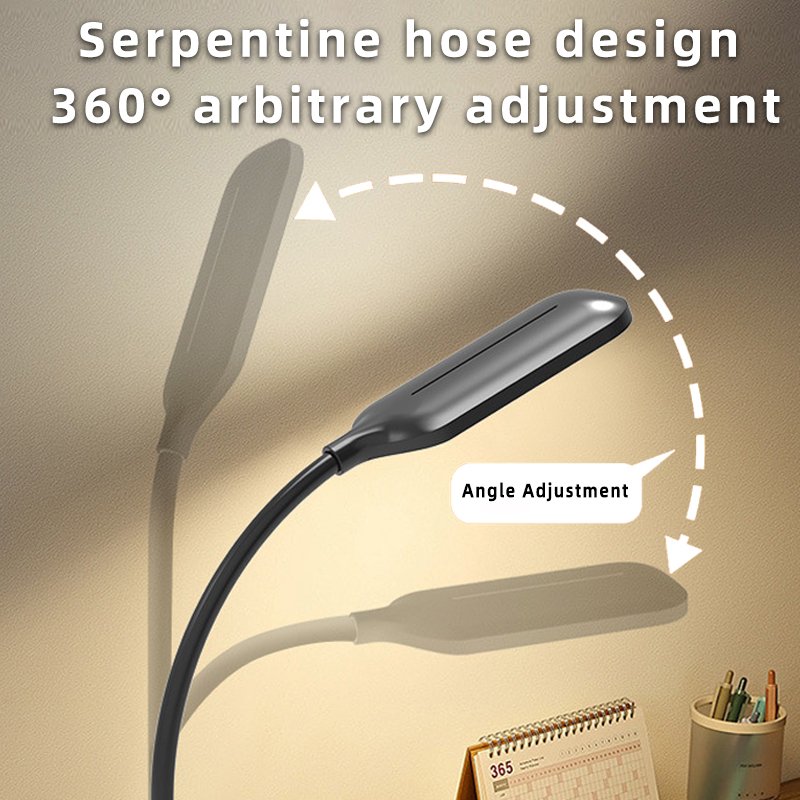 2 in 1 Desk Lamp with wireless charger function, LED Book Reading light