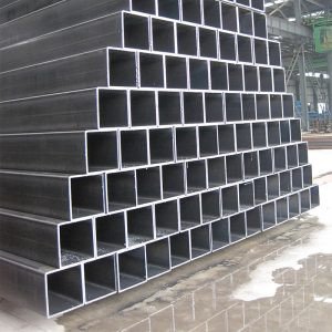 Square Tube Hollow Steel Metal Pipe Factory Galvanized Rectangular Customized Hot Dipped Rolled Fence Post