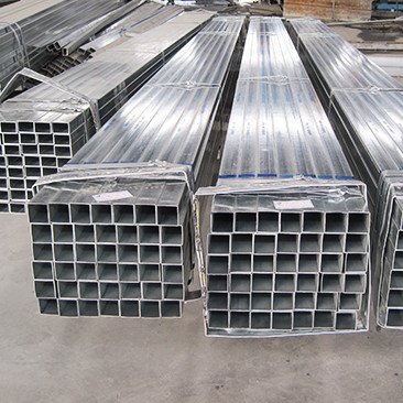 Square Tube Hollow Steel Metal Pipe Factory Galvanized Rectangular Customized Hot Dipped Rolled Fence Post