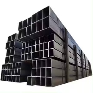 Square Tube Hollow Steel Metal Pipe Factory Galvanized Rectangular Customized Hot Dipped Rolled Fence Post