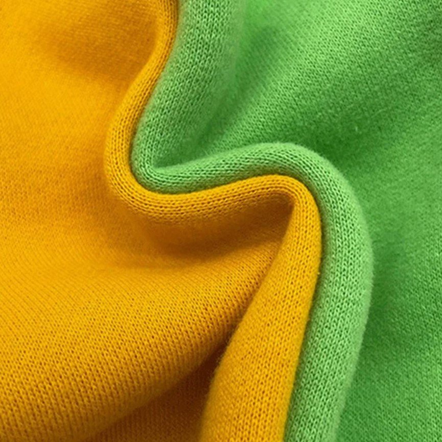 Light Green Color French Terry Cotton Fabric 65% Cotton 35% Polyester Blend Fabric Winter Clothing Brushed Fleece Knitted Terry