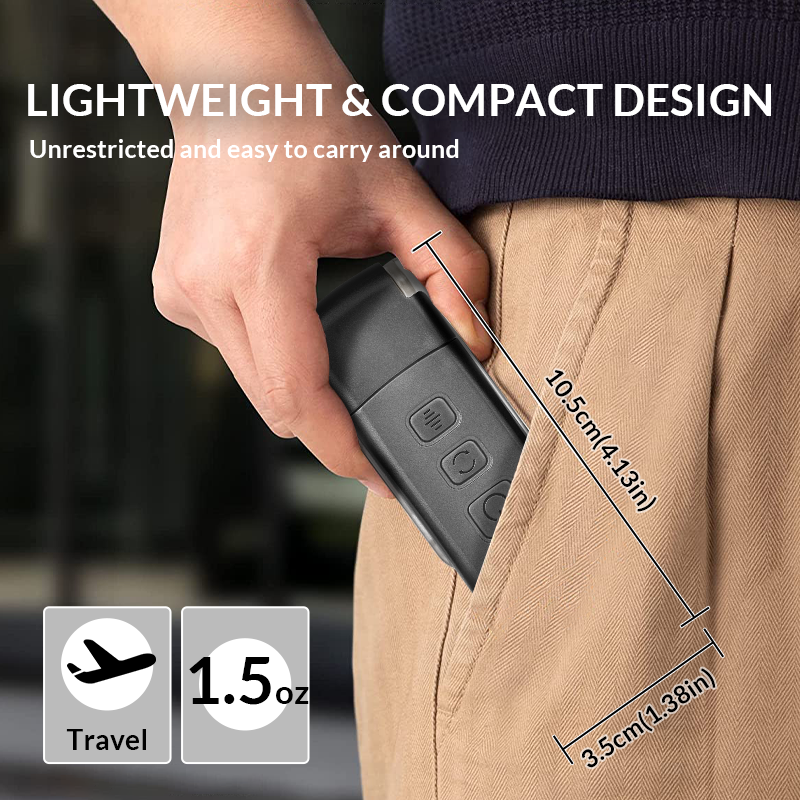 Rechargeable Book Light Adjustable Brightness 3 Color Temperatures Eye-Friendly Night Reading