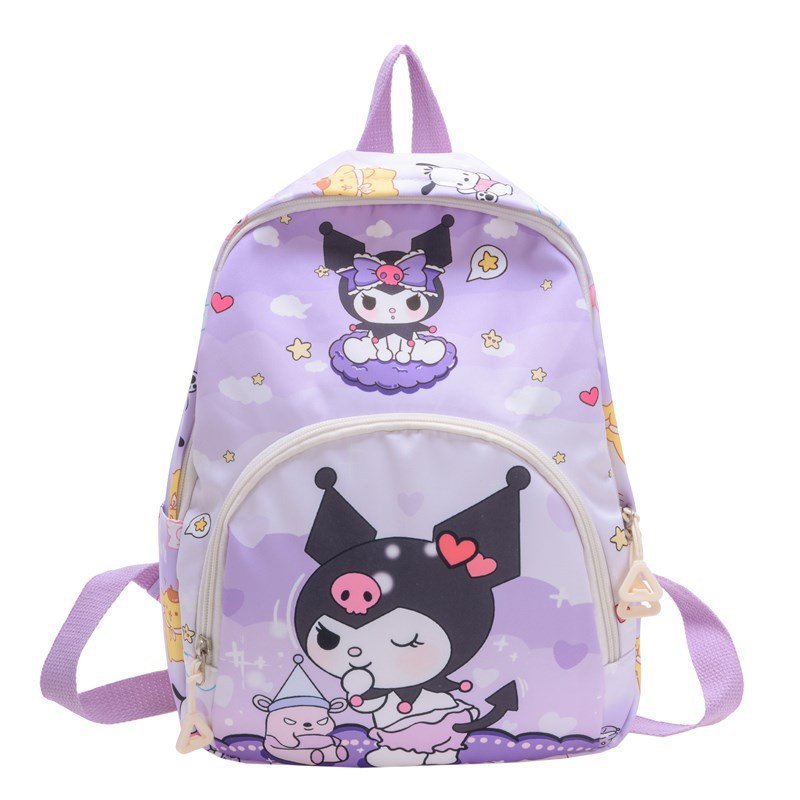 New children's bag cartoon backpack kindergarten boys girls light cute cartoon anime book bag wholesale