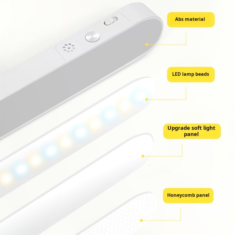 Hot-selling LED USB rechargeable lamp stepless dimming table lamp hanging magnetic bedroom night light reading night light