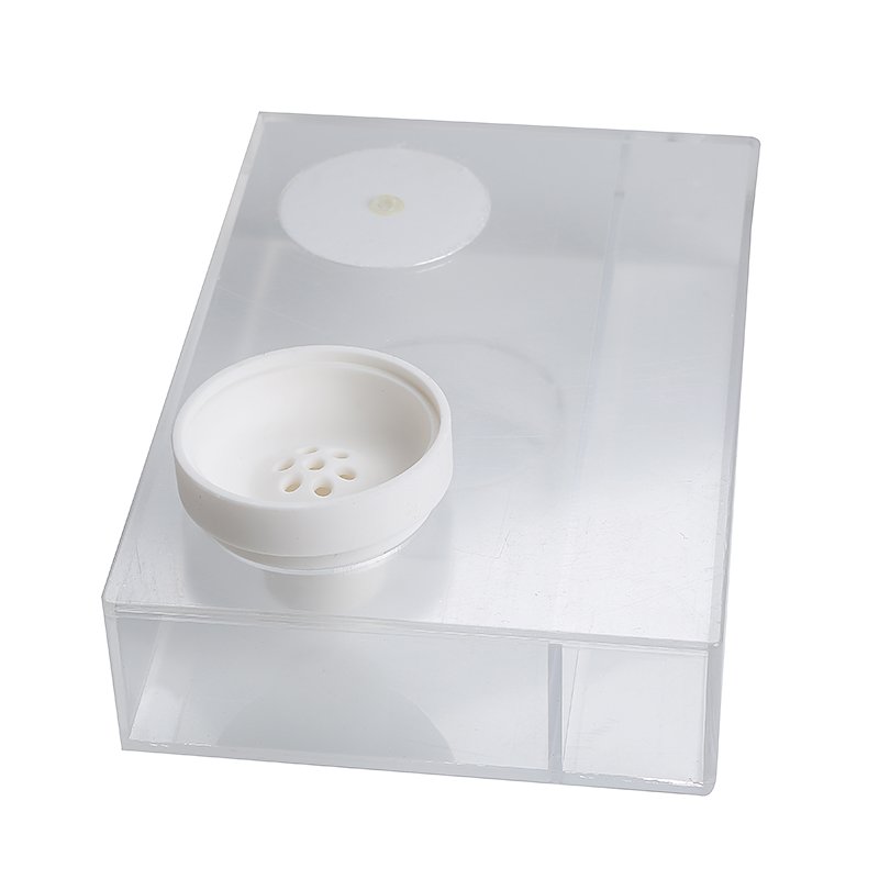 Wholesale Box Hookah Transparent Acrylic Hookahs for Sale Acrylic Book Shisha with LED Light Travel Hookah Cup Portable Shisha