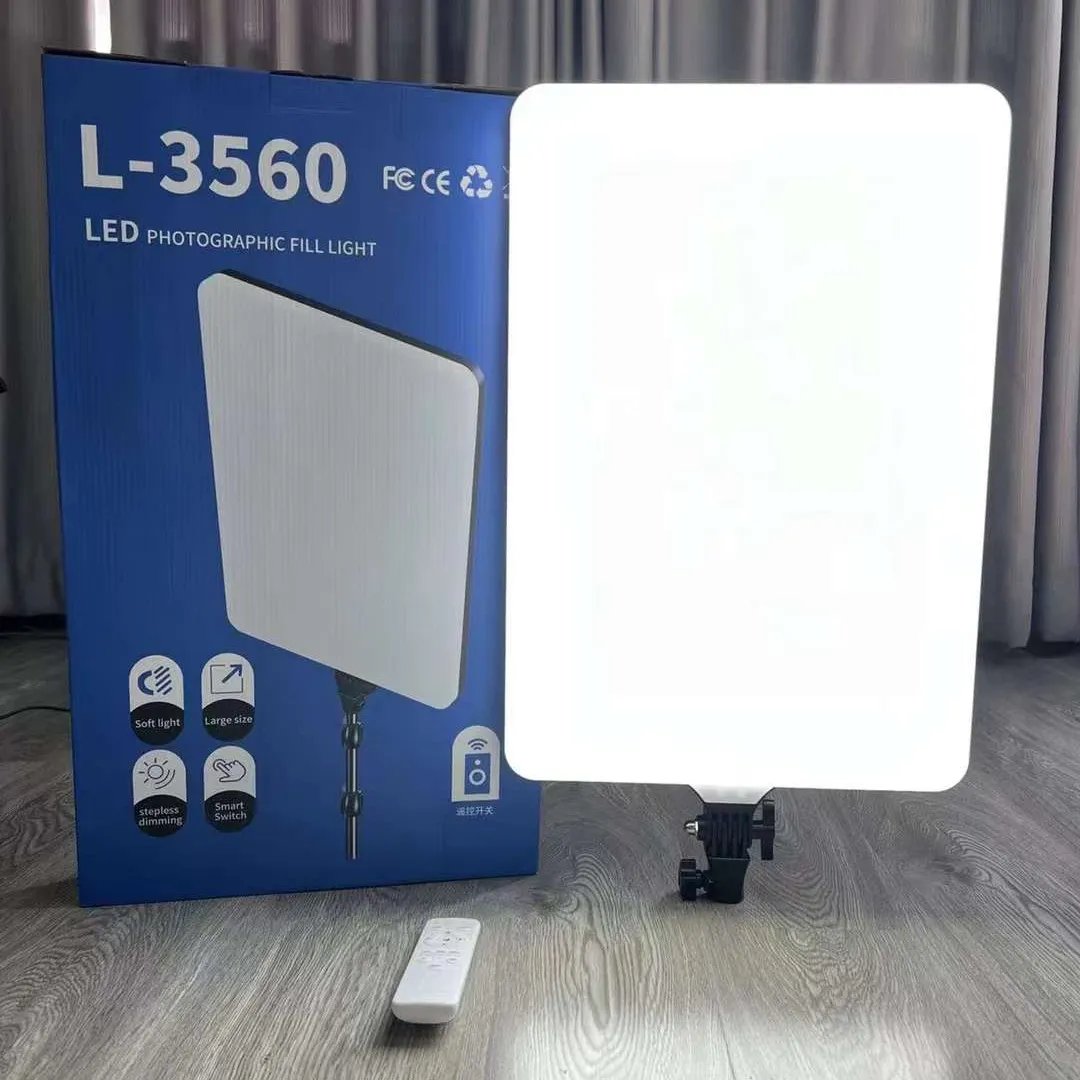 24-inch photographic lamp led Three Color LED Professional Light For Smart Phone And Camera with 2.1m tripod