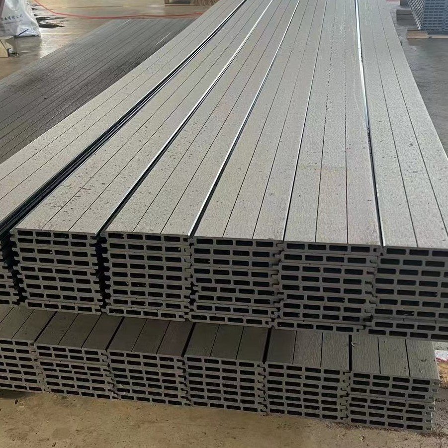 light grey color privacy garden fence uv resistance 6ft 8ft wall fencing panels for outdoor decoration