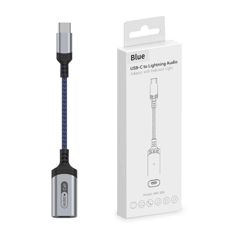 Type C to 8 pin headphone jack adapter audio cable for iPhone15/15pro/ipad pro/macbook