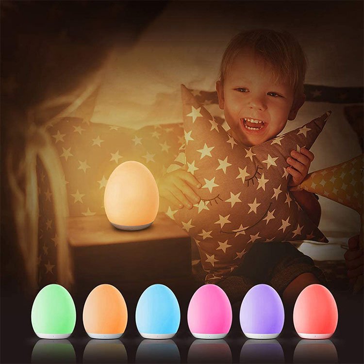 Pat Lamp Small LED Night Light Flexible Bedside Lamp for Baby Feeding and Eye Protection in Bedroom