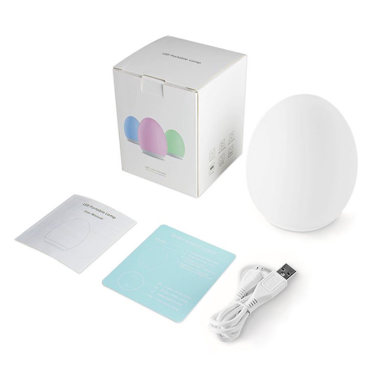 Pat Lamp Small LED Night Light Flexible Bedside Lamp for Baby Feeding and Eye Protection in Bedroom