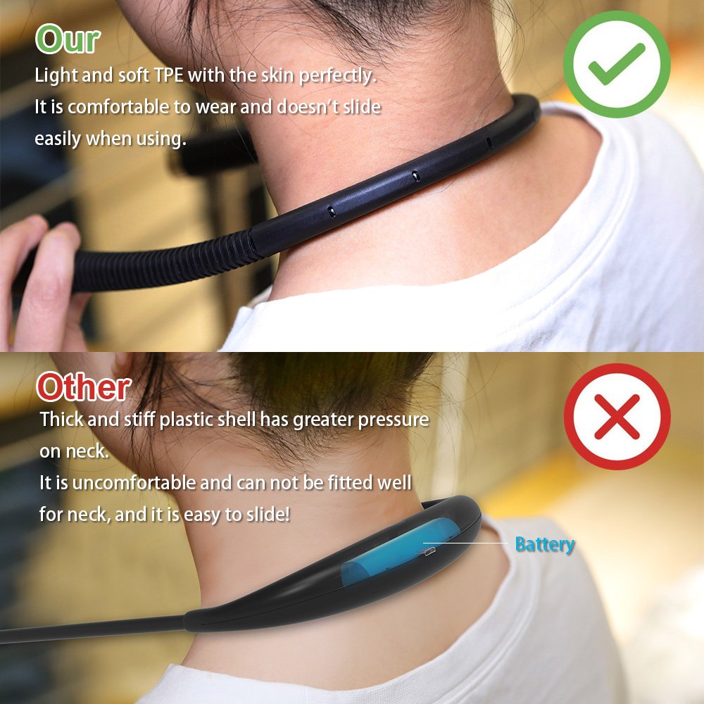 LED Portable Usb Rechargeable Led Hanging Neck Book Light Eye Protection Bedroom Kids Reading Lamps