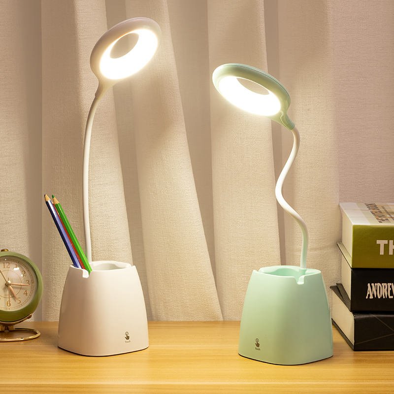Table Lamps Bedroom Bedside Desk Lamp 3 Brightness Levels Touch Dimming Reading Portable Wireless Table Lamp Led Night Lights