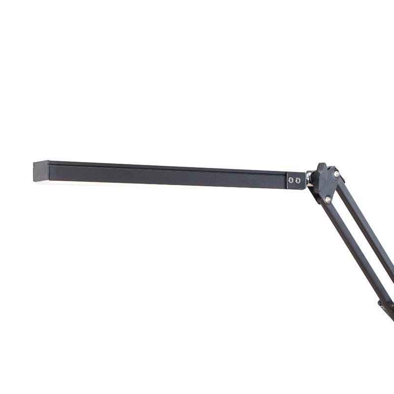 3 Color Modes Light Long Arm Table Lamp Led Flexible Timing Touch Dimming Desk Lamp Clip Book light For Reading Bedroom